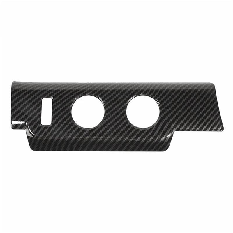 Interieurleisten Trim Fit Für Chevrolet Für Colorado 2014 Up Auto Innen Scheinwerfer Schalter Panel Dekoration Abdeckung Auto Styling Zierleisten(Carbon Fiber Grain) von HYQHYX