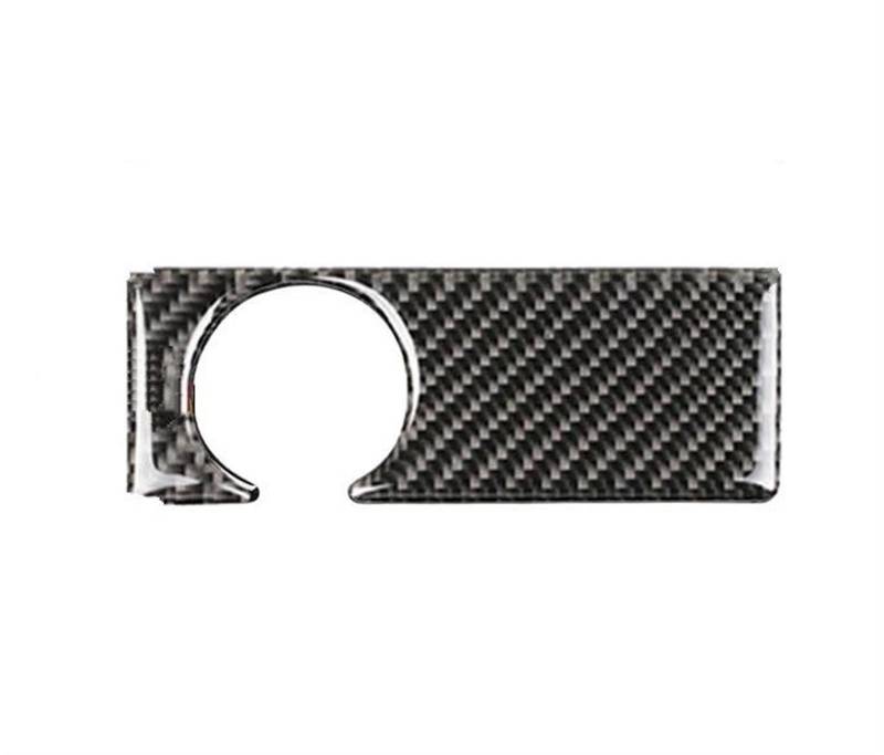 Interieurleisten Trim Für A6 C6 4F 2005-2011 Auto Motor Start Stop Panel Trim Aufkleber Carbon Fiber Schlüsselloch Rahmen Auto Innen Zubehör Dekor Auto Styling Zierleisten(RHD B) von HYQHYX