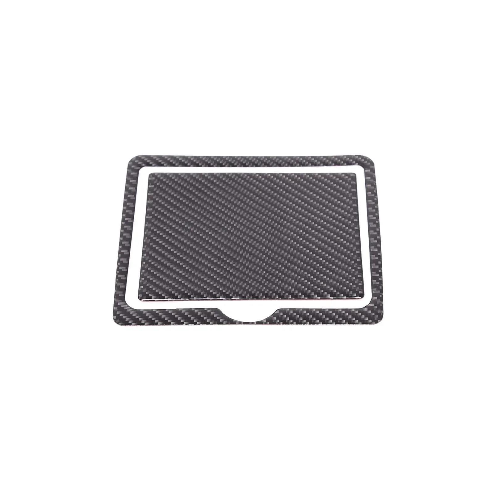 Interieurleisten Trim Für Infiniti G25 G35 G37 2007-2013 Weiche Carbon Faser Auto Hinten Reihe Versteckte Schalter Panel Aufkleber Dekoration Auto Zubehör Auto Styling Zierleisten(Schwarz) von HYQHYX