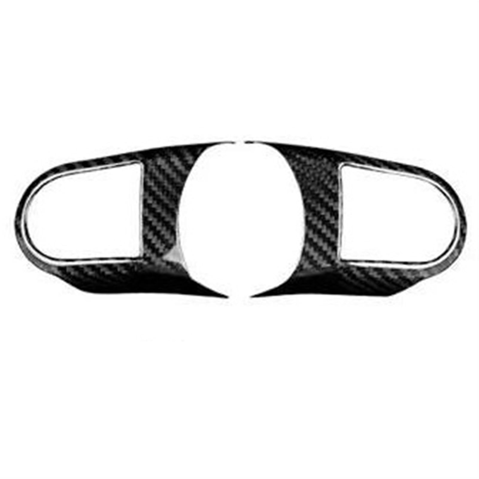 Interieurleisten Trim Für Mini Für Cooper F55 F56 F60 2022 2023 Auto Lenkradknopfabdeckung Aufkleber Panel Real Carbon Fiber Innenausstattung Autozubehör Auto Styling Zierleisten(Side cover B 2pieces) von HYQHYX