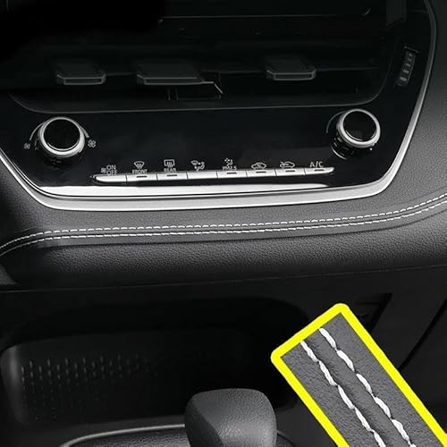 Interieurleisten Trim Pu-Leder Im Autostil, Universell, DIY, Flexible Innenform, Zierleisten, Auto-Accessori-Dekoration, Zopfstreifen, Armaturenbrett-Aufkleber Auto Styling Zierleisten(BEIGE,800 cm) von HYQHYX