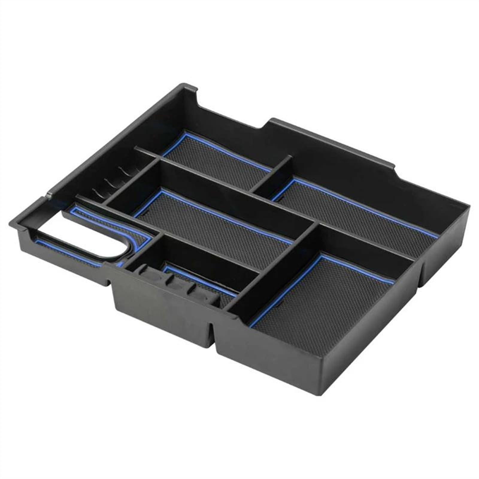 Mittelarmlehne Mittelkonsole Organizer Armlehne Aufbewahrungsbox Für Toyota Für Tundra 2014 2015 2016 2017 2018 2019 2020 Handbremse Organizer(Blau) von HYQHYX