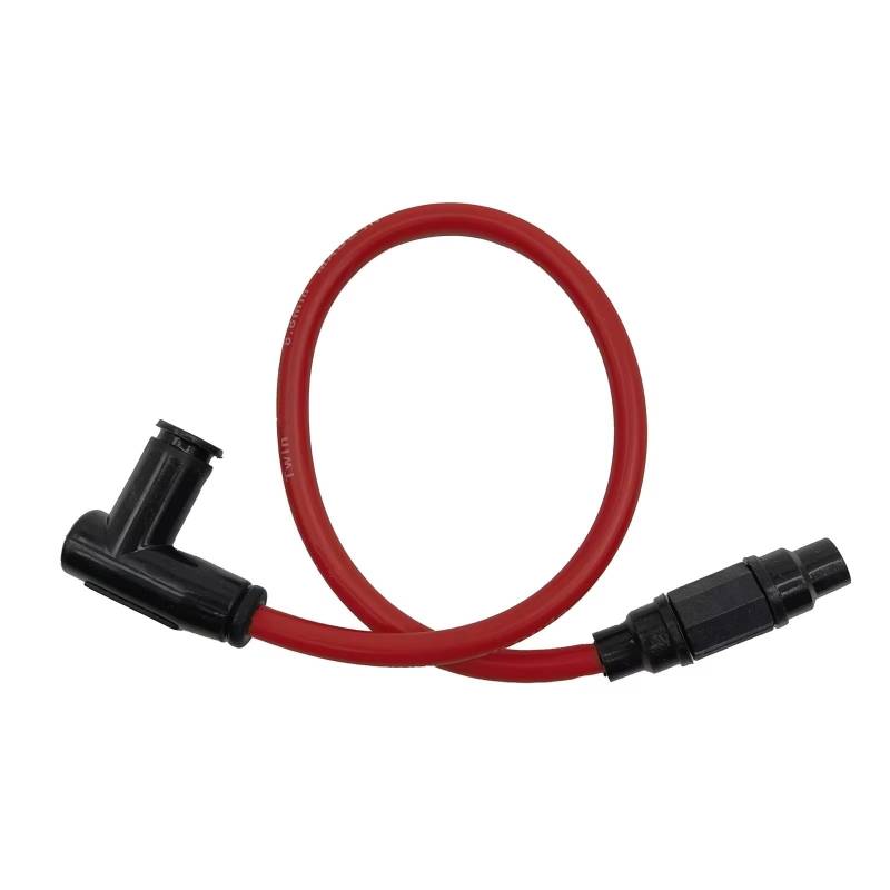 Motorzündspule 8,8mm Twin Core Rennen Power Kabel Zündspule Für Kawasaki ATV Quad Dirt Pit Bike Motorrad Motocross Zündspule Zündungen(Rot) von HYQHYX