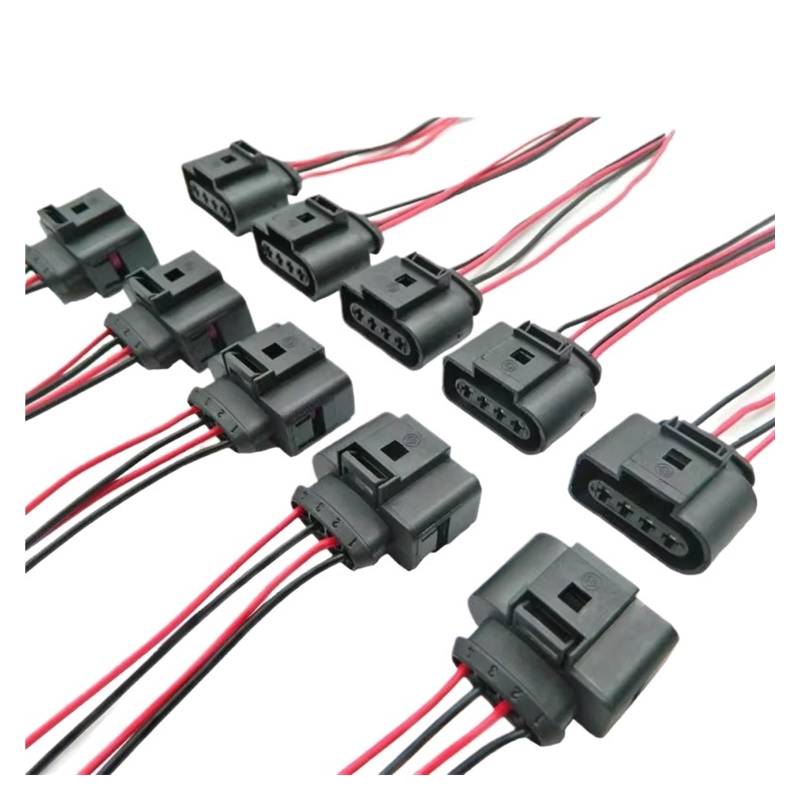 Motorzündspule Reparatur des Zündspulensteckers Kabelbaumstecker 1J0973724 Für Jetta Für Golf Für Passat Für Tiguan CC Für A3/4/5/6/7/8 TT Q3/5 R8 Zündspule Zündungen(10 Piece) von HYQHYX