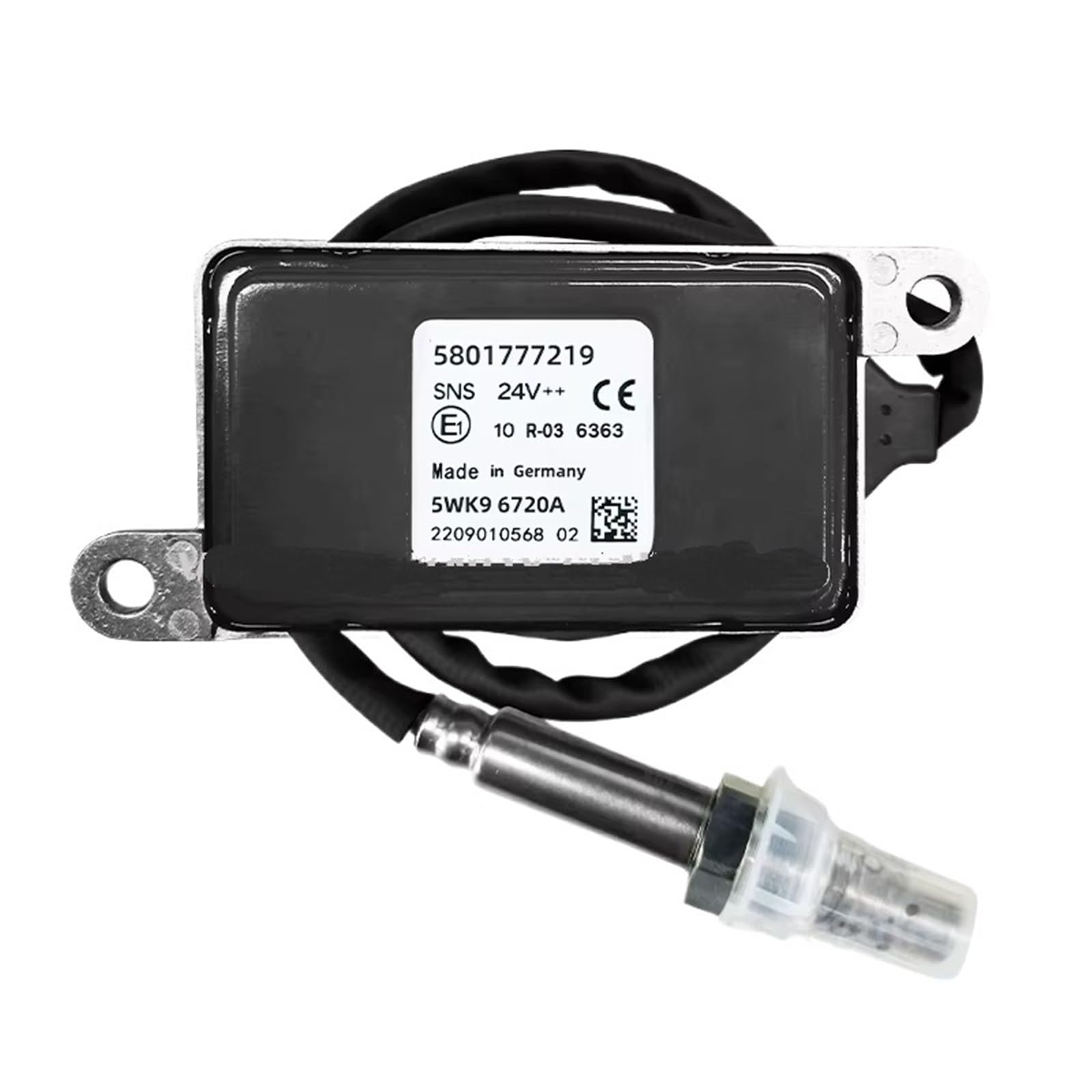 Nox-Sensor Lambdasonde 5WK96720A 5801777219 5WK9 6720A 24V Fabrik Stickstoff Sauerstoff NOx Sensor 24V Für IVECO Für LKW Busse Diesel Euro 6 Stralis Tra Nox Sensor von HYQHYX