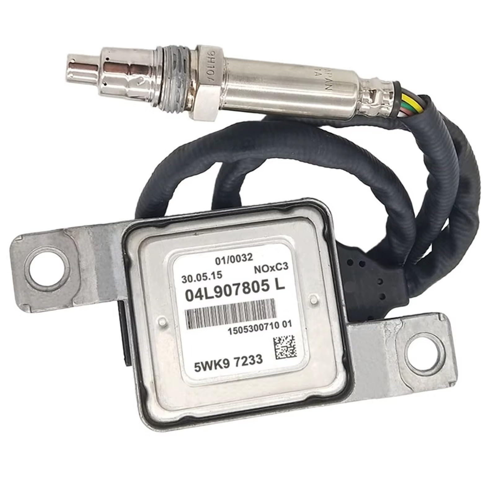 Nox-Sensor Lambdasonde Auto Sensoren 04L907805L 5WK97233 NOx Sensor Sonde Für VW Q3 8U SUV Für Tiguan Für Sharan 5N 2,0 Für TDI Motor Zubehör 5WK9 7233 Nox Sensor(5WK97233) von HYQHYX