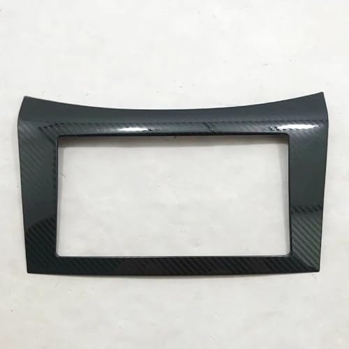 Panel Abdeckung Trim Edelstahl Blau/matt/Kohlefaser Für Nissan Für Navara NP300 2017 2018-2019 Autonavigationspanel-Abdeckungsverkleidung Autozubehör Panel Dekoration Trim(Carbon Fibre) von HYQHYX