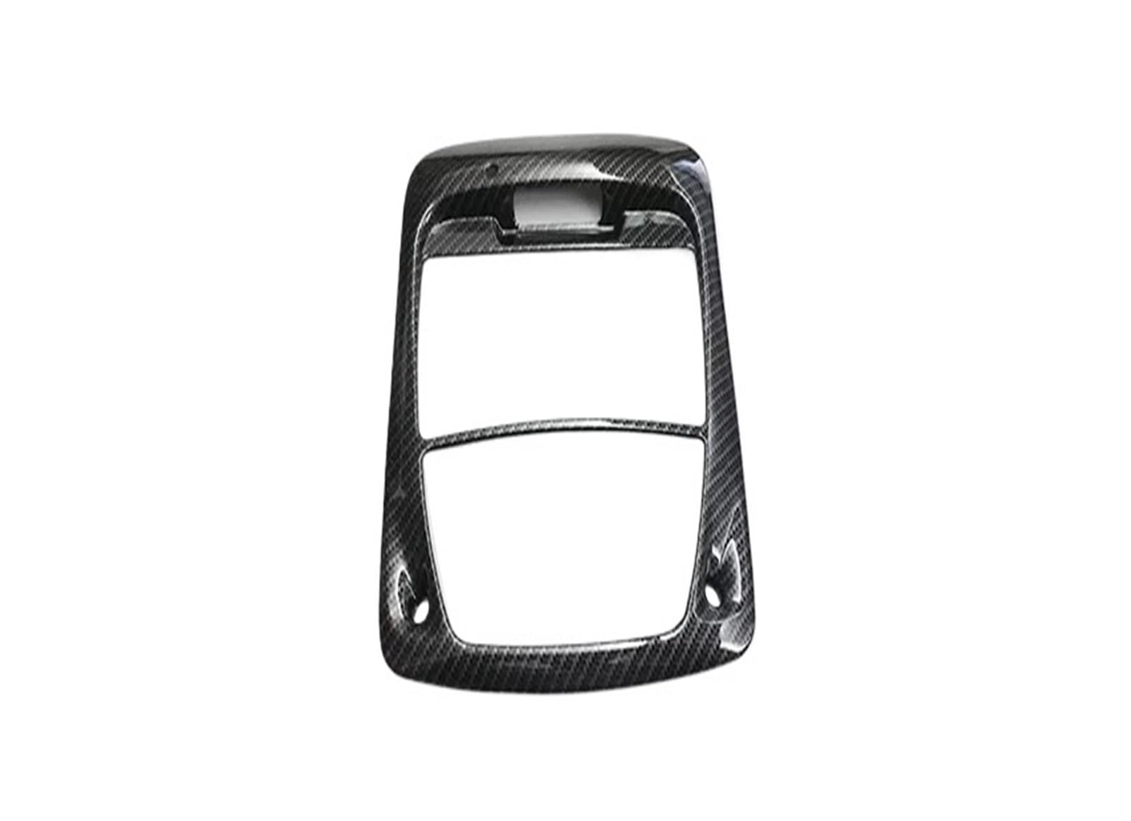 Panel Abdeckung Trim Für Kadjar 2015 2016 2017 2018-2019 ABS Carbon Fiber Matt Auto Schaltknauf Rahmen Panel Abdeckung Trim Styling Aufkleber Zubehör Panel Dekoration Trim(Front Reading Light) von HYQHYX