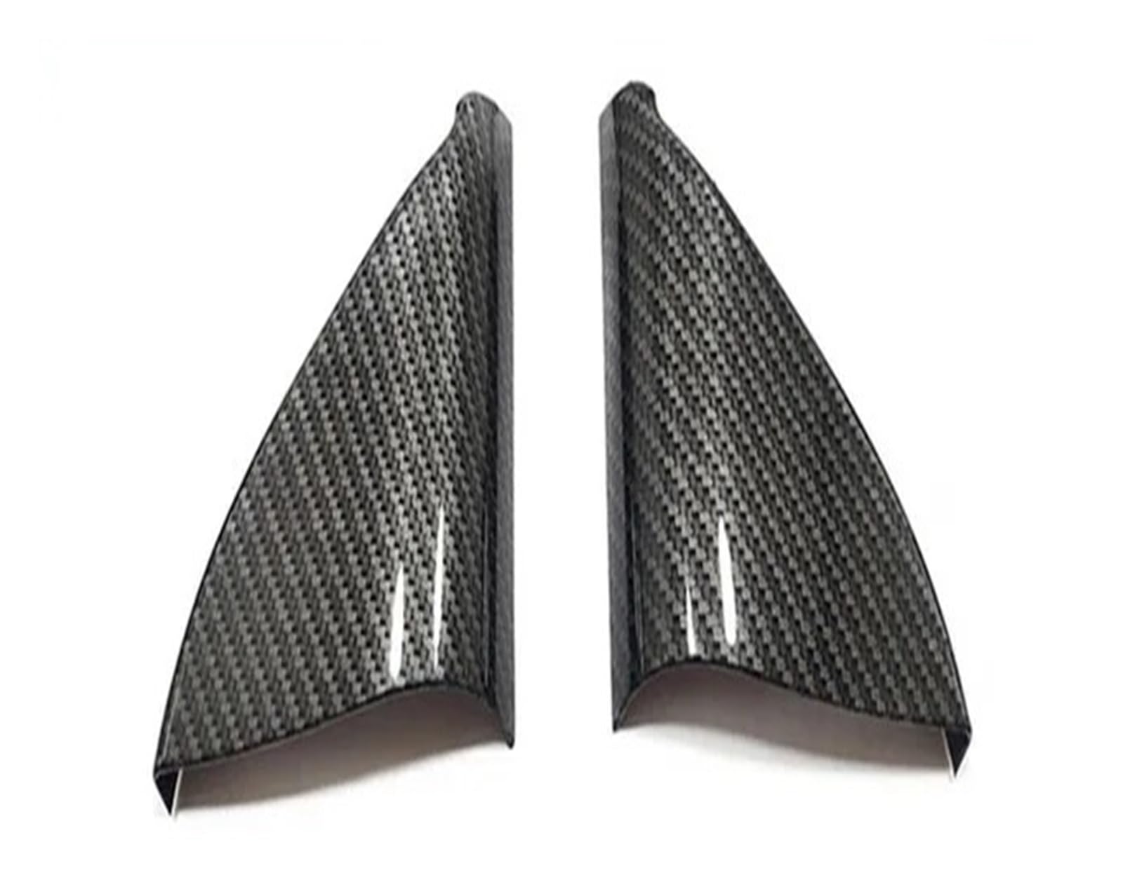 Panel Abdeckung Trim Für Kadjar 2015 2016 2017 2018-2019 ABS Carbon Fiber Matt Auto Schaltknauf Rahmen Panel Abdeckung Trim Styling Aufkleber Zubehör Panel Dekoration Trim(Inner Triangle) von HYQHYX