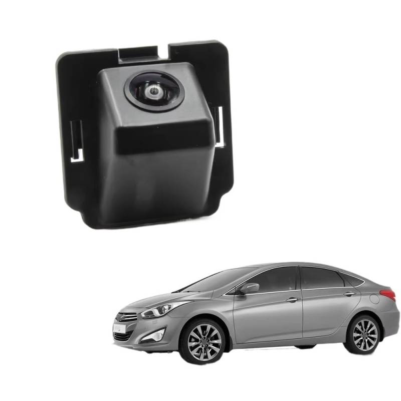 Rückfahrkamera Kabellos Auto Backup Reverse Parkplatz Monitor CCD HD AHD Fisheye Rückansicht Kamera Für Hyundai Für I40 Limousine 2012 2013 2014 2015 2016 2017 2018 Nachtsicht Rückfahrkamera(D170 AHD von HYQHYX