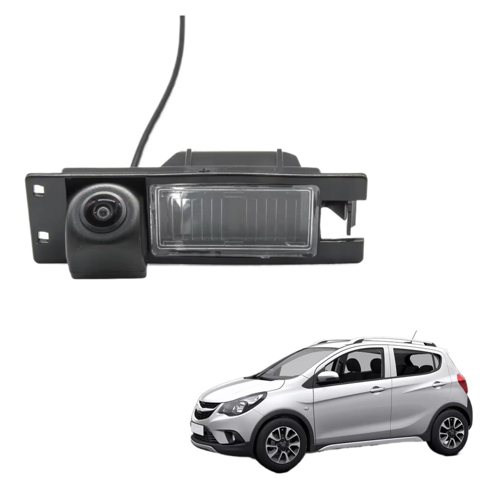 Rückfahrkamera Kabellos Auto Parkplatz Zubehör HD 1280 * 720 Fisheye Rückansicht Kamera Für Opel Für Karl Für Vauxhall Für Viva 2014 2015 2016 2017 2018 Nachtsicht Rückfahrkamera(Camera with Filter) von HYQHYX