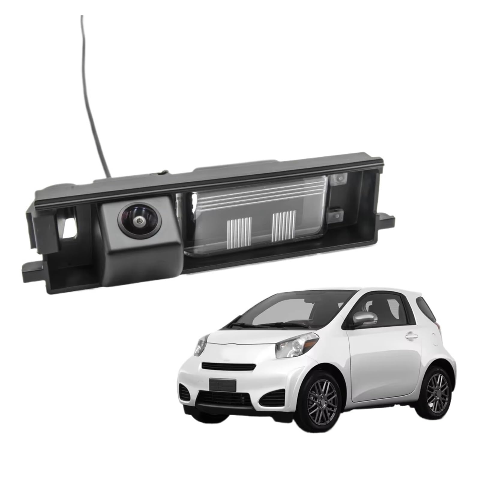 Rückfahrkamera Kabellos CCD HD AHD Fisheye Rückansicht Kamera Auto Reverse Parkplatz Monitor Für Toyota IQ Für Scion IQ Für Aston Für Martin Für Cygnet 2008~2015 Nachtsicht Rückfahrkamera(B150 CVBS von HYQHYX