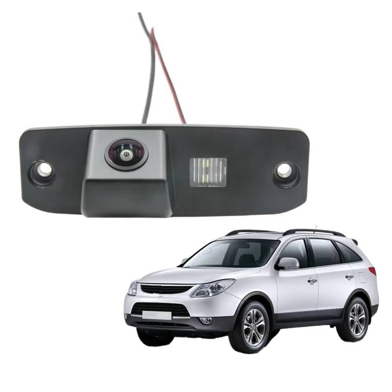 Rückfahrkamera Kabellos CCD HD AHD Fisheye Rückansicht Kamera Auto Reverse Parkplatz Monitor Nachtsicht Für Hyundai Für Veracruz IX55 2008 2009 2010 2011 2012 Nachtsicht Rückfahrkamera(C135 AHD 720P) von HYQHYX