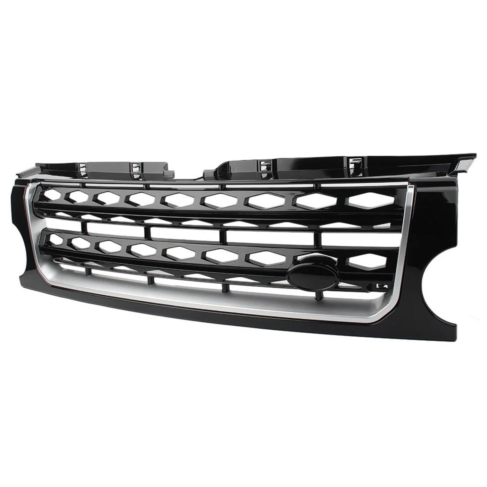 Vorne Kapuze Kühlergrill Auto Vorne Racing Grille Niere Haube Grille Für Land Für Rover Für Discovery L319 3 LR3 2005 2006 2007 2008 2009 ABS Auto Luftgitter(Schwarz) von HYQHYX