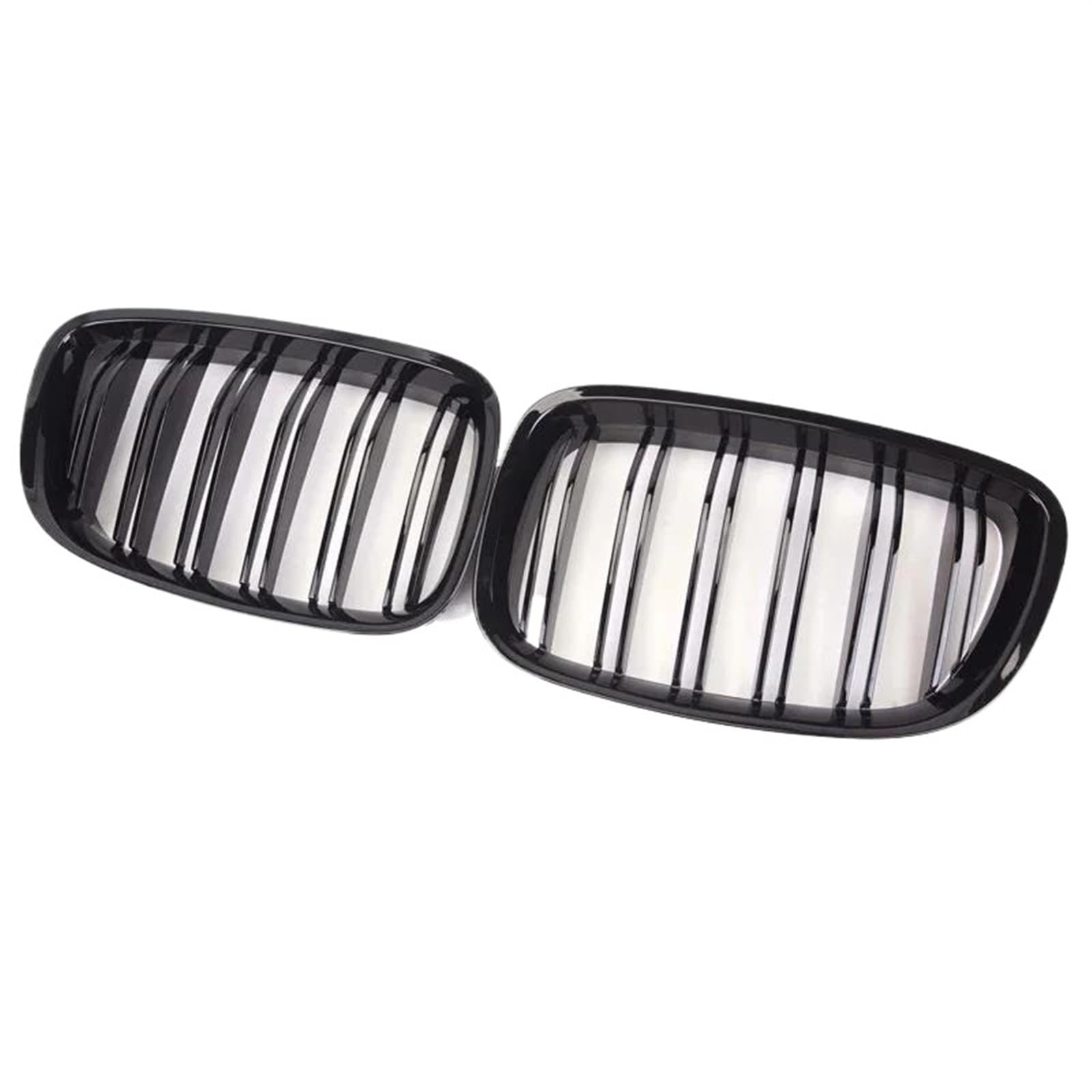 Vorne Kapuze Kühlergrill Für 5 Series Für GT F07 520 528 530 535 550 2010 2011 2012 2013 2014 2015 2016 Auto Front Grill Stoßstange Haube Nieren Kühlergrill Racing Grills Auto Luftgitter(Gloss Black) von HYQHYX