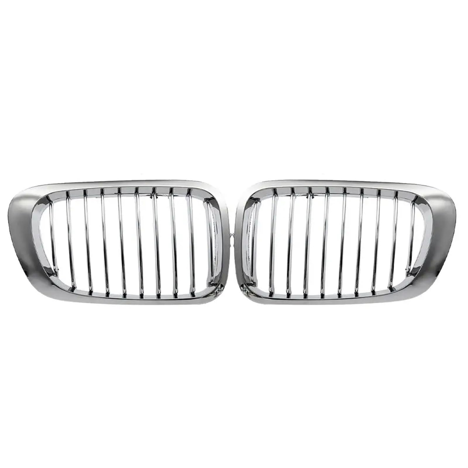 Vorne Kapuze Kühlergrill Für Für E46 Für M3 2DR 2 Stück Fahrzeug Front Nierengrill Grill Auto Luftgitter von HYQHYX