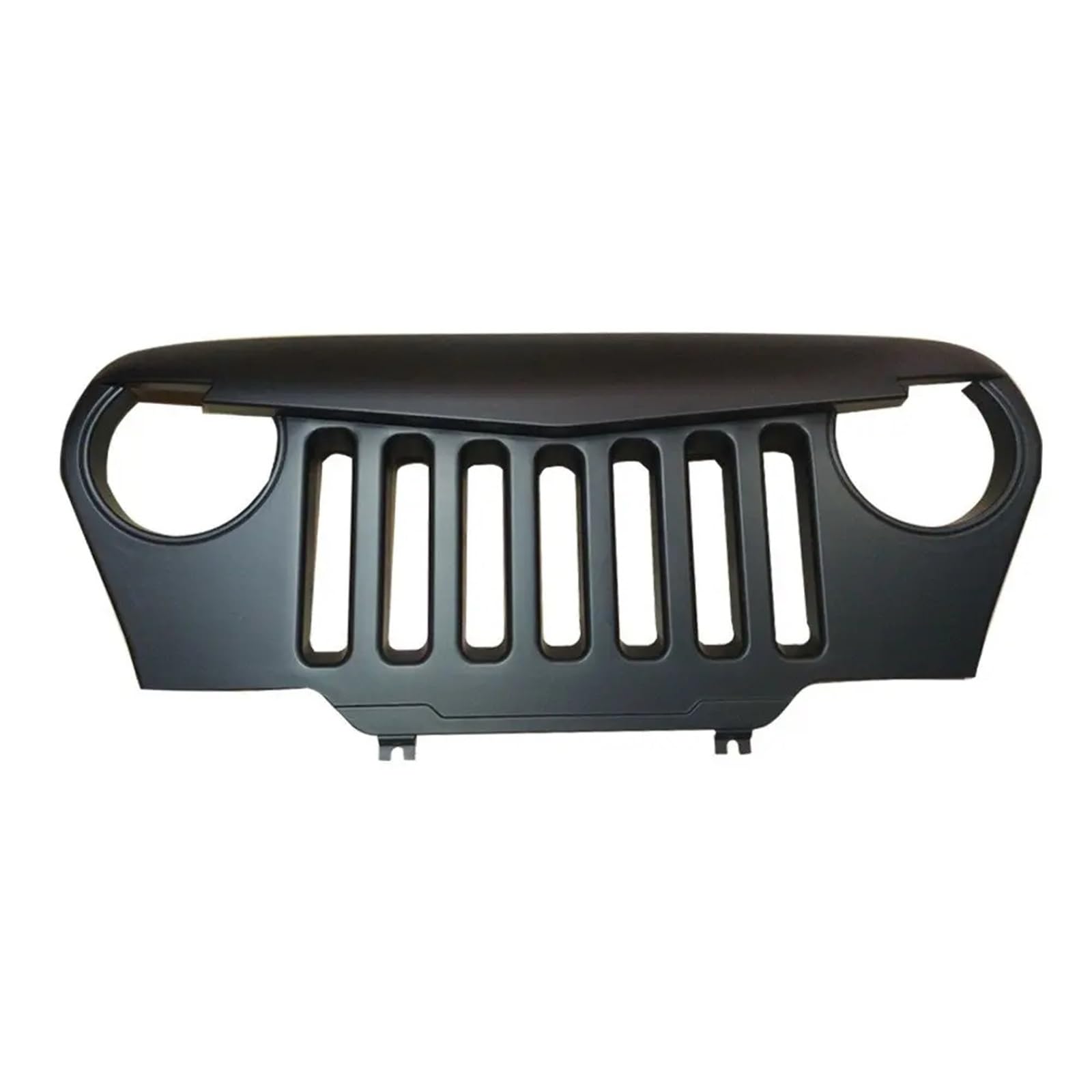 Vorne Kapuze Kühlergrill Für Jeep Für Wrangler Für TJ 1997 1998 1999 2000 2001 2002 2003 2004 2005 2006 Kühlergrill-Overlay-Grill ABS-Zubehör Auto Luftgitter von HYQHYX