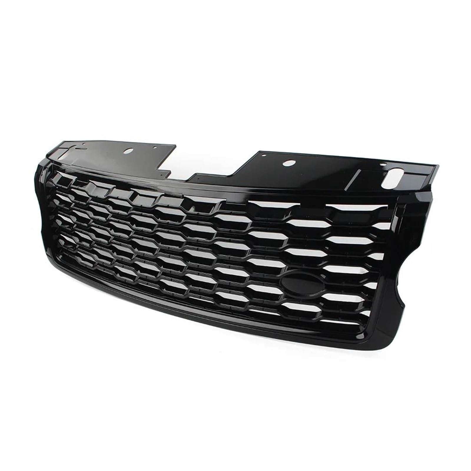 Vorne Kapuze Kühlergrill Für Land Für Rover Für Range Für Rover Für Vogue L405 2013 2014 2015 2016 2017 LR098080 LR098084 Auto Vorderen Stoßfänger Oberen Mesh Grille Auto Luftgitter(Silver Black) von HYQHYX