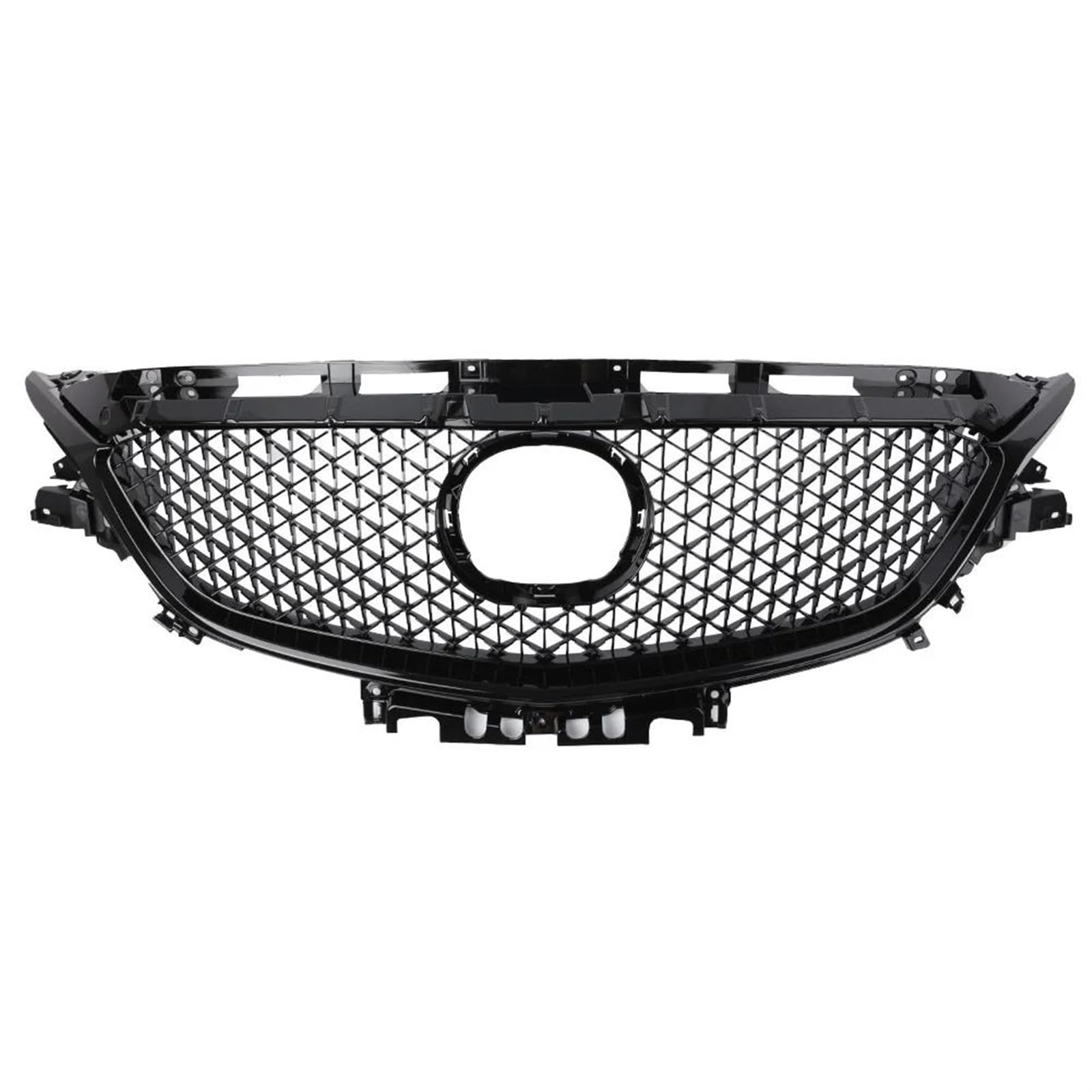 Vorne Kapuze Kühlergrill Für Mazda 6 Für GJ Für GL Für Atenza Touring 2017 2018 ABS Auto Front Stoßstange Grill Oberen Mesh Grille Auto Luftgitter von HYQHYX