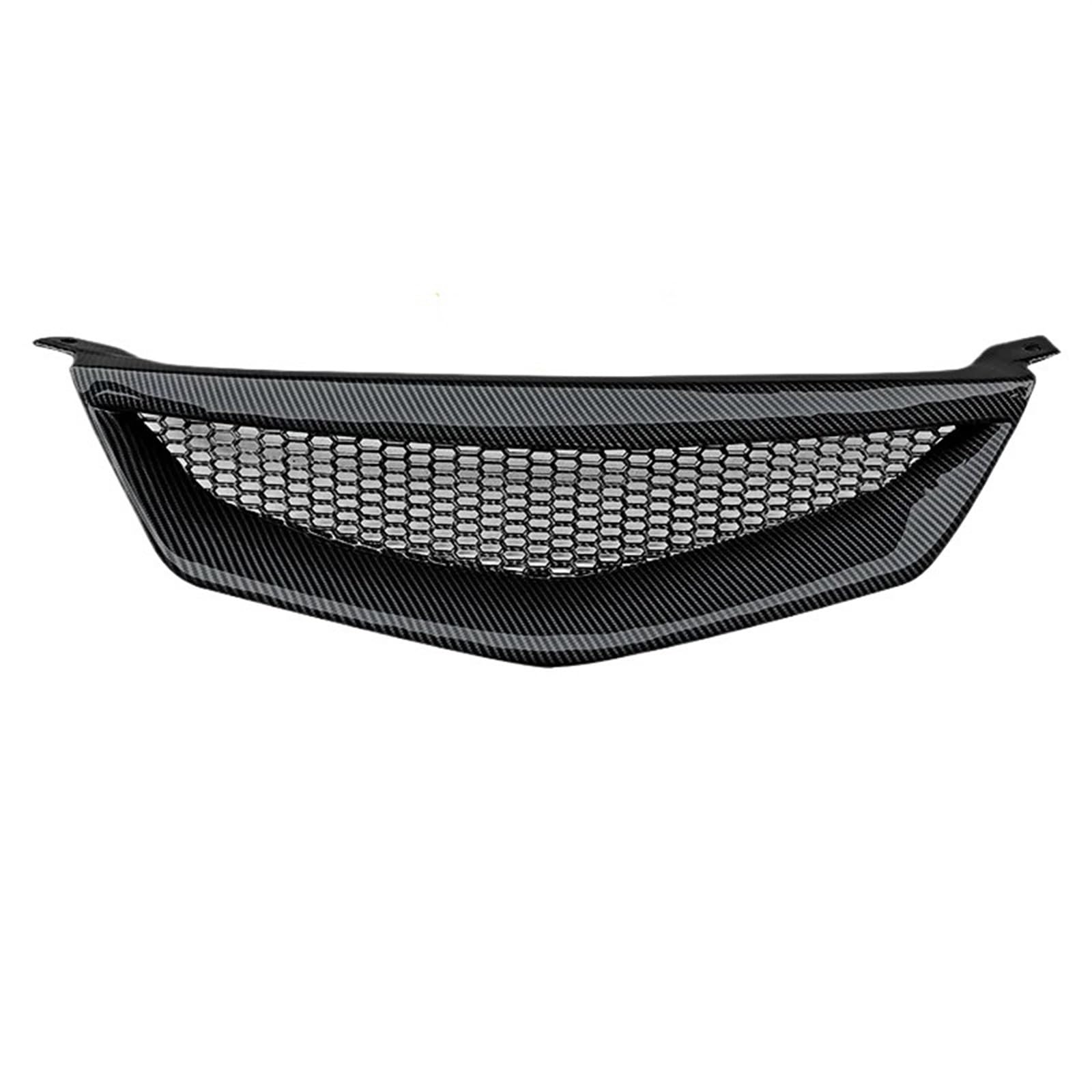 Vorne Kapuze Kühlergrill Racing Grill Für Mazda 6 Erste Generation 2003 2004 2005 2006 2007 2008 2009 2010 Stoßstange Carbon Oberfläche Mesh Front Grill Refit Zubehör Auto Luftgitter(Carbon surface 06 von HYQHYX