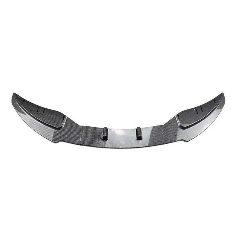 HYQOUKLR Auto Frontschürze Lip Splitter Diffusor Untere Canard Lip 116i 118i 120i Kompatibel for BMW 1 Serie E81 E82 e87 E88 LCI Standard 2008-2011(Carbon Fiber Look) von HYQOUKLR