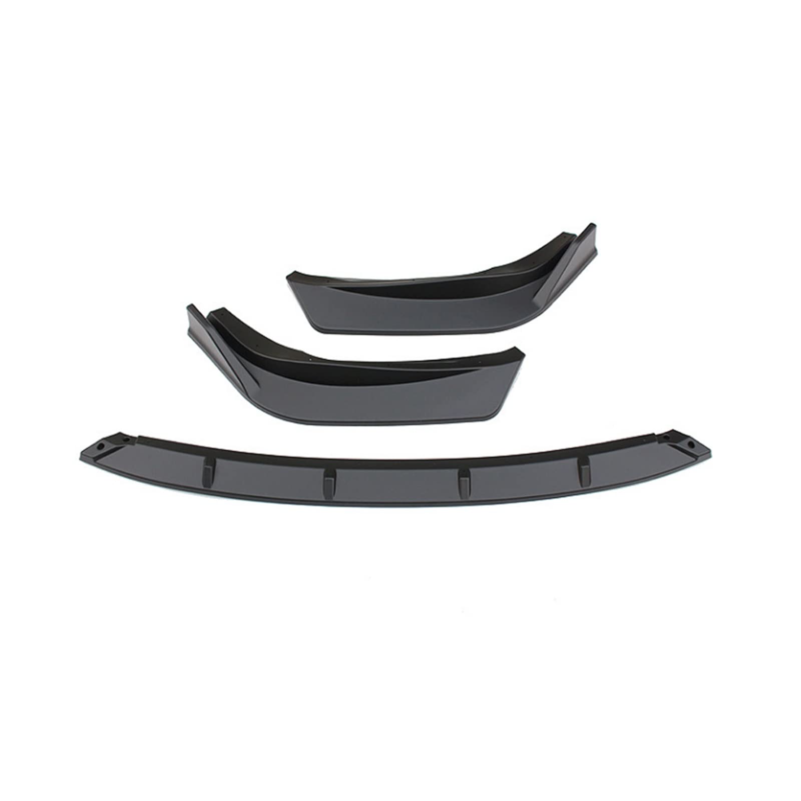 HYQOUKLR Auto Frontschürze Lip Spoiler Splitter Diffusor Abnehmbare Körper Kit Abdeckung Schutz Kompatibel for Lexus IS250 IS350 IS300 F Sport 2014-2016(Matte Black) von HYQOUKLR