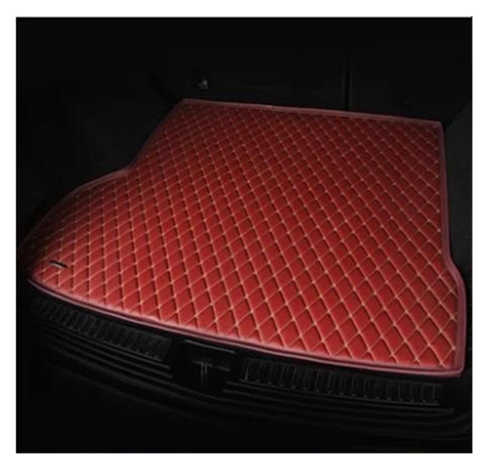 HYQOUKLR Auto-Gepäckmatte for CR-V for CRV 2017 2018 2019 Auto-Kofferraumabdeckung LKW-Matte Gepäck Bodenmatte Innenzubehör Auto-Gepäckmatte(Red 1) von HYQOUKLR