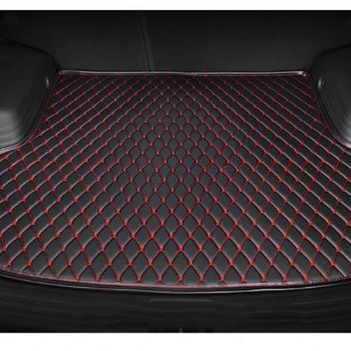 HYQOUKLR Auto-Koffermatte for X2 for F39 2018 Cargo Liner Teppich Innenausstattung Auto-Koffermatte Antifouling-Kissen Auto-Styling Auto-Koffer-Teppich(Black Red) von HYQOUKLR