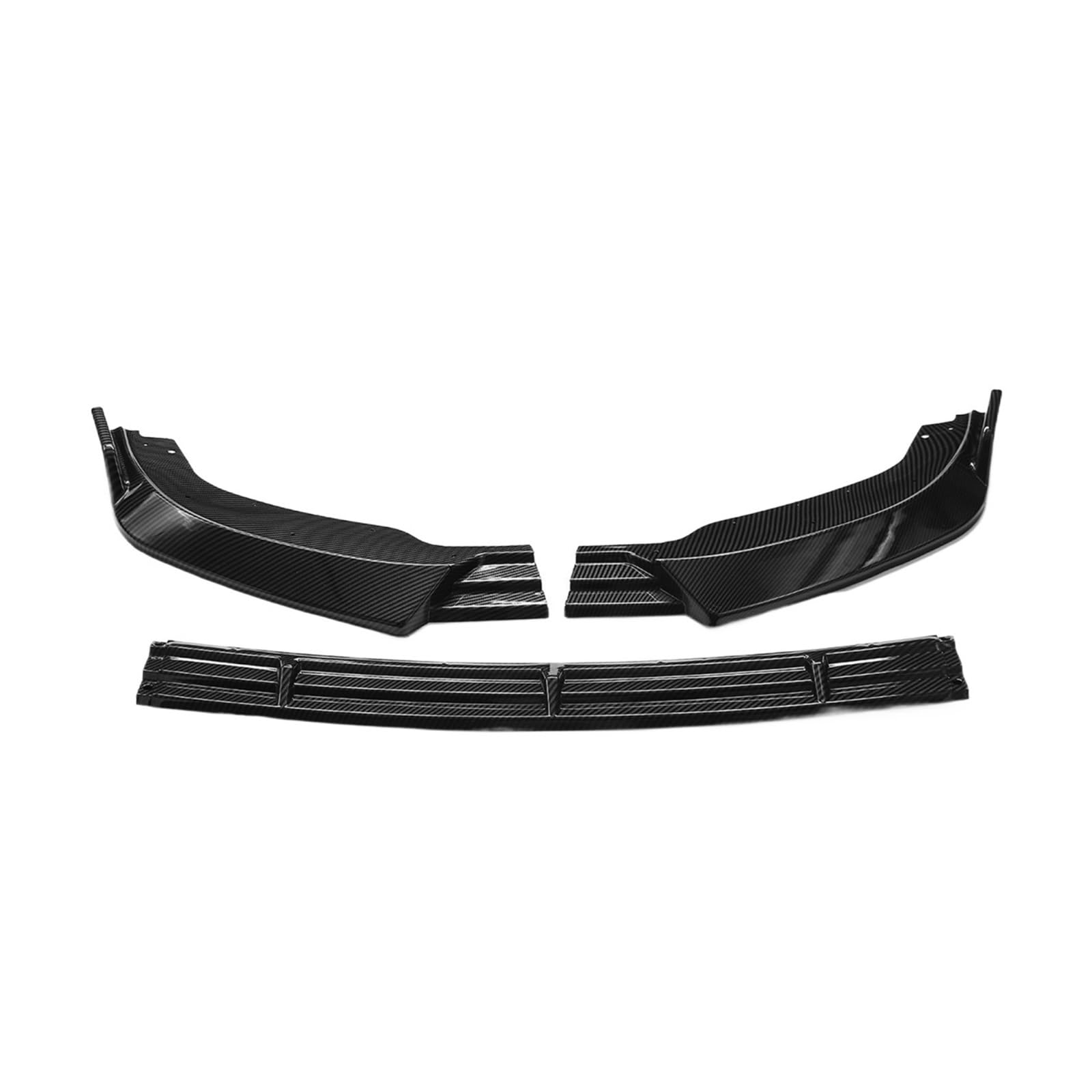 HYQOUKLR G37 Auto Frontstoßstange Splitter Lippenspoiler Stoßstange Lippendiffusor Body Kit Abdeckung Trim Kompatibel for Infiniti G37 Limousine 2010 2011 2012 2013(Carbon Fiber Look) von HYQOUKLR