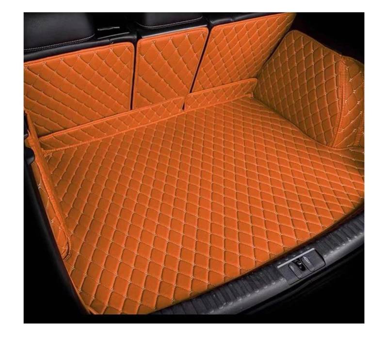 HYQOUKLR Kofferraummatten für CRV 2007 2008 2009 2010 2011 Cargo Liner Teppich Innenzubehör Kofferraummatte (Brown Sigie All Inclusive) von HYQOUKLR