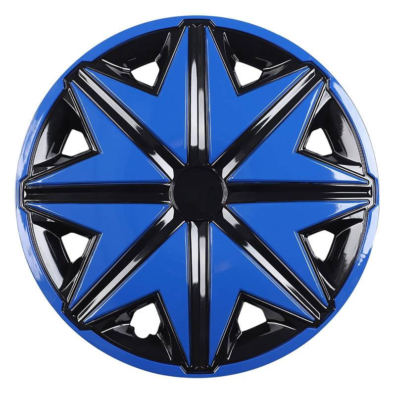 HYQOUKLR Radkappen for die meisten Fahrzeuge – Radabdeckungen, Radkappen, Felgenabdeckung, Autozubehör for Räder(Blauw,14 Inch) von HYQOUKLR