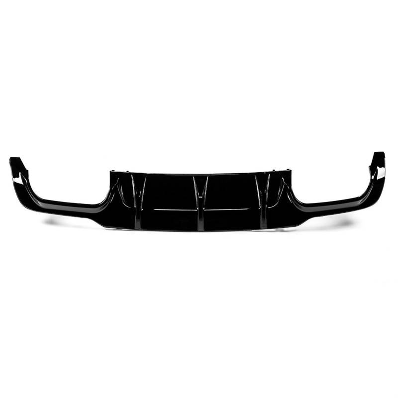 HYRAM Auto Hintere Stoßstange Lip Diffusor Spoiler Hinten Splitter Schutz Fit for Mercedes for Benz C Klasse W204 C204 Limousine C63 Coupe 2012-2015 Heckspoiler (Size : Glossy Black) von HYRAM