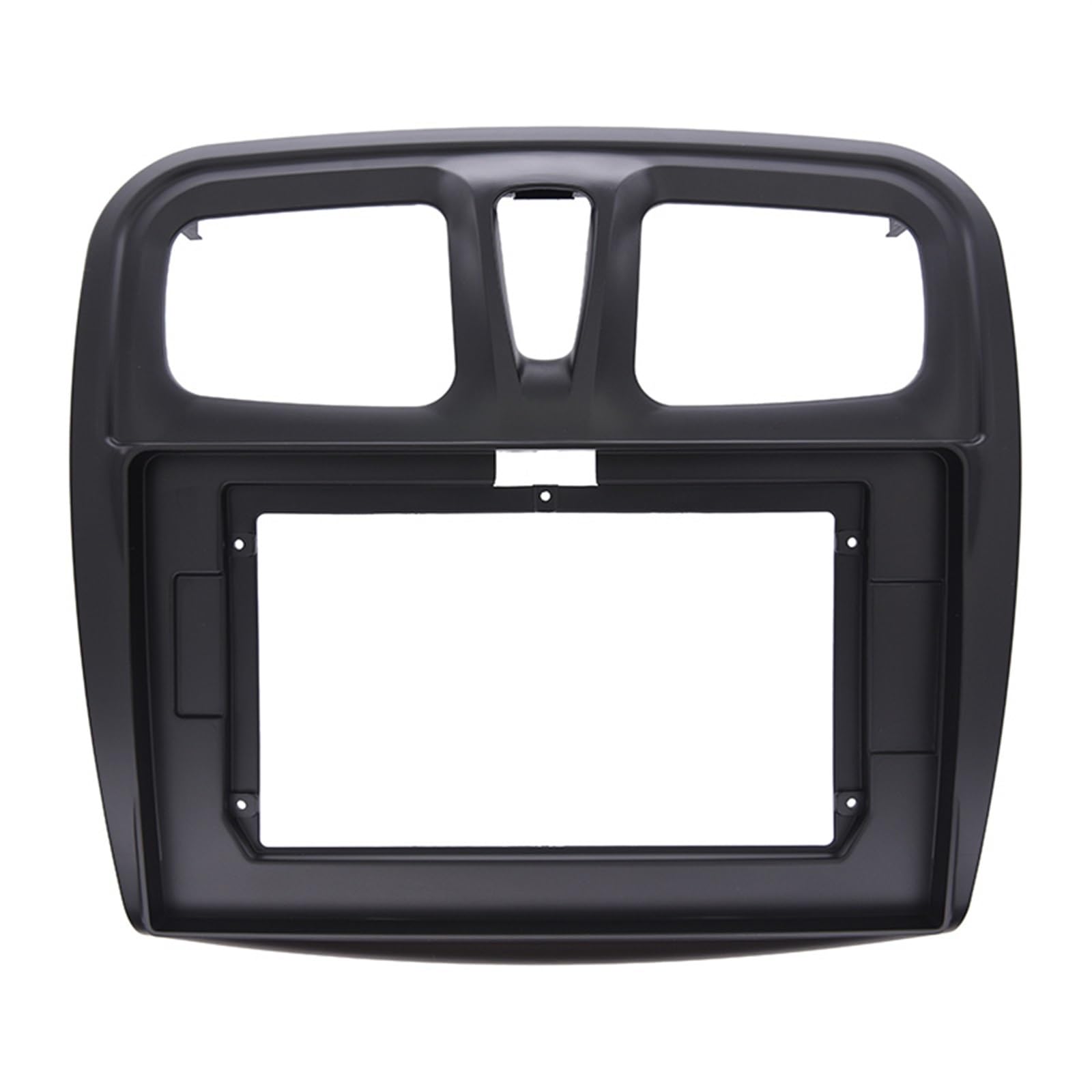 Car Radio Frame 10,1 Zoll Autoradio-Blendenrahmen/Passend for RENAULT SANDERO LOGAN 2015-2018 2-Din-Stereo-Umrüstung montierte Installationsblende Car Panel Dashboard von HYUDXH