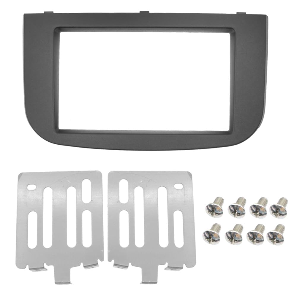 Car Radio Frame 2 Din Radioeinbau/Passend for Mitsubishi Colt Armaturenbrett CD Trim Installlation Kit Audio Fitting Adapter Lünette Panel Auto Stereo Rahmen Car Panel Dashboard(178x100mm) von HYUDXH