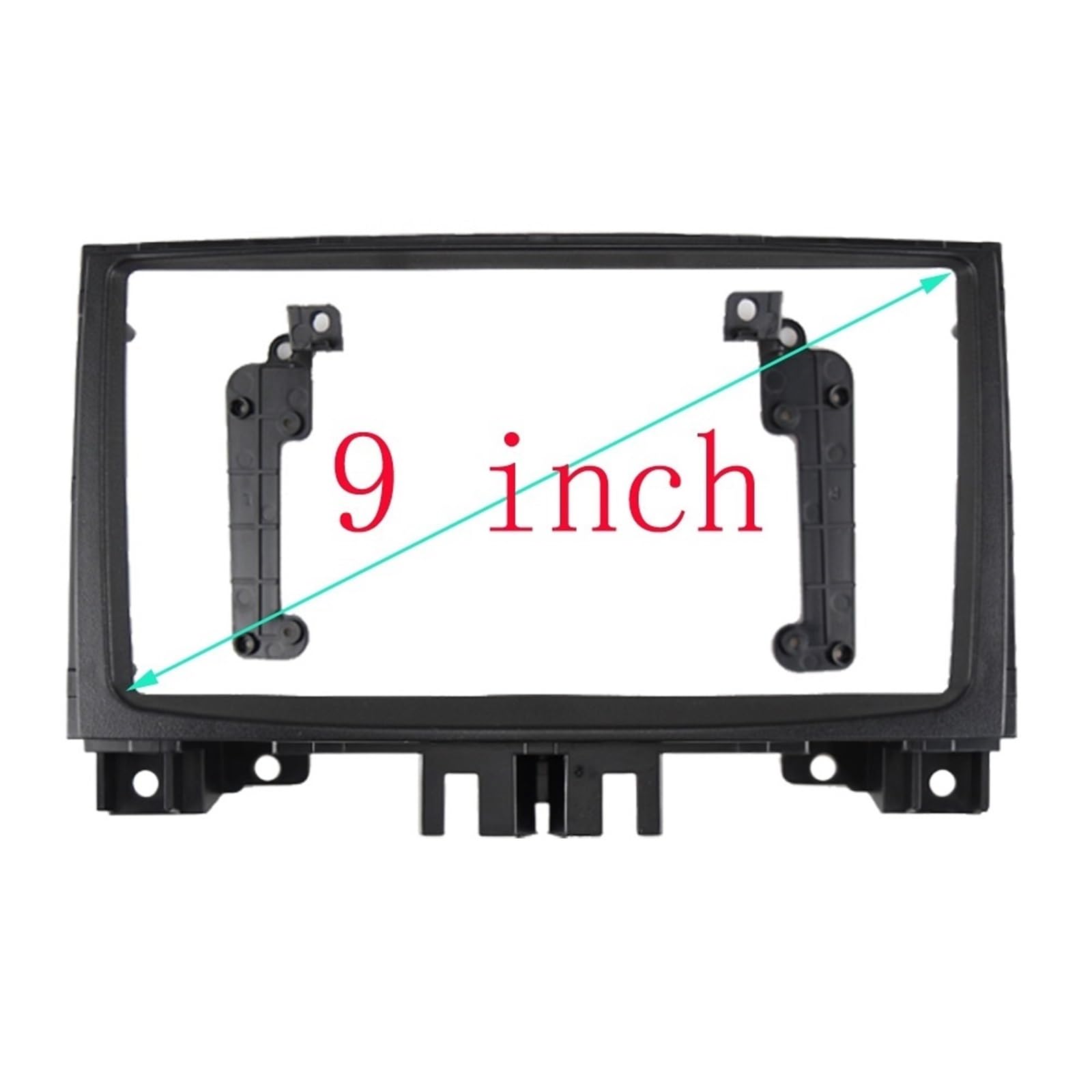 Car Radio Frame 9-Zoll-Faszie/Passend for BENZ SPRINTER/VOLKSWAGEN CRAFTER 2006 Radio-Stereo-Android-Player-Gehäuserahmen Car Panel Dashboard von HYUDXH