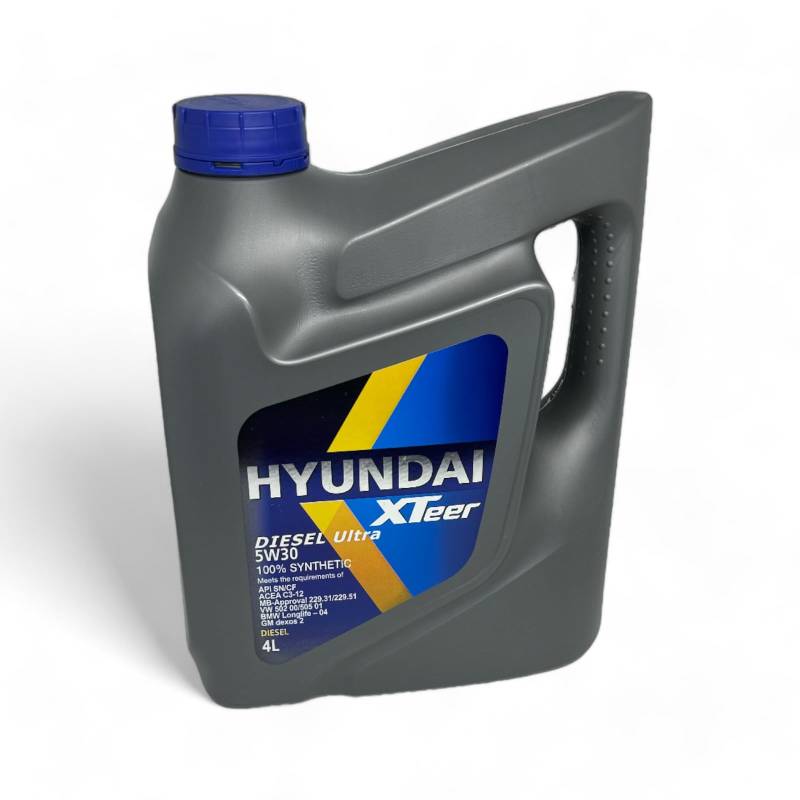 5W30 Original HYUNDAI OEM Öl XTeer Serie 5W30 Diesel ULTRA (5W30-4 Liter) von HYUNDAI XTeer