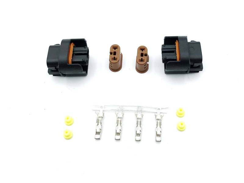 HZ-DESIGN 1 Satz Anschlußstecker HB4 für Nebelscheinwerfer NSW kompatibel mit VW Tiguan Touran von HZ-DESIGN