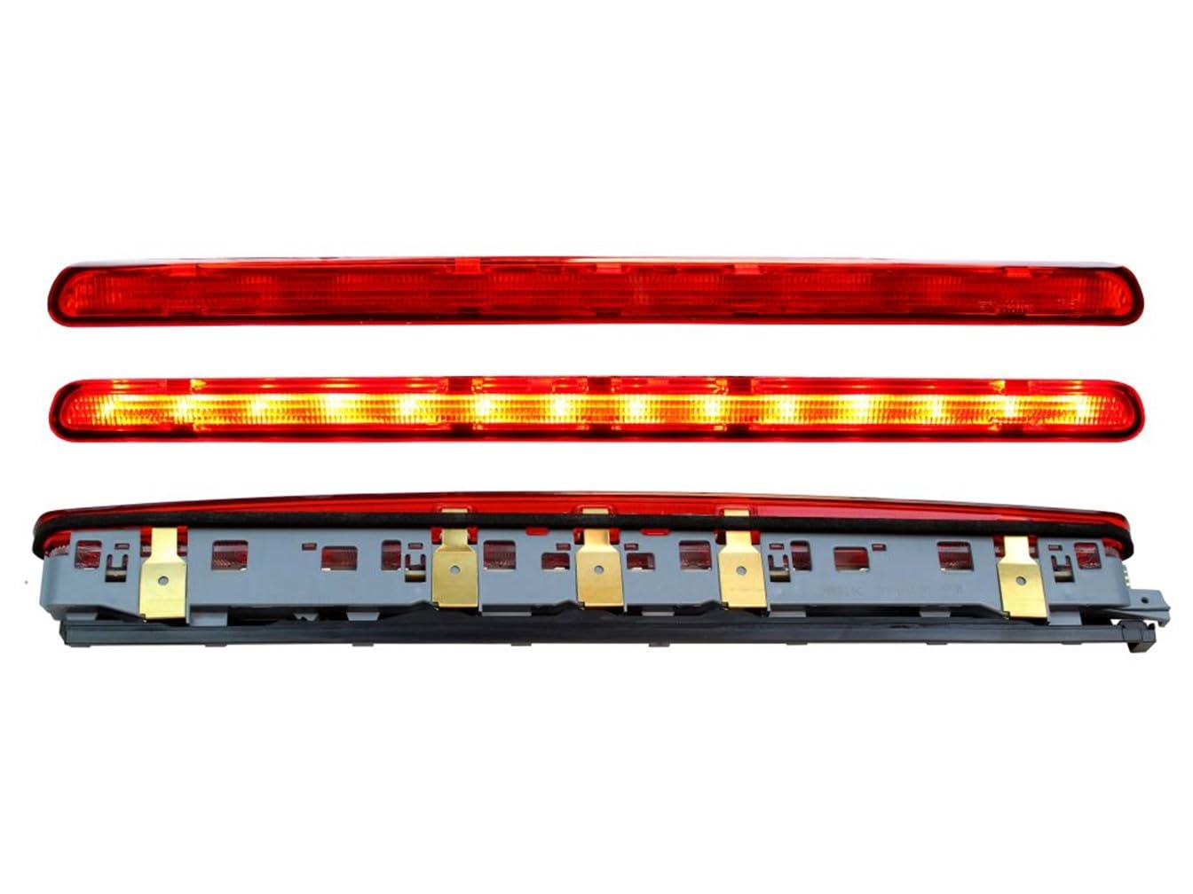 HZ-DESIGN Bremslicht 3. Bremsleuchte für Heckklappe in Rot kompatibel mit A4 B7 Avant von HZ-DESIGN