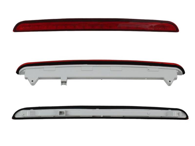 HZ-DESIGN Bremslicht 3. Bremsleuchte für Heckklappe mit Spoiler in Rot LED kompatibel mit Audi A3 nur Sportback (8PA) von HZ-DESIGN