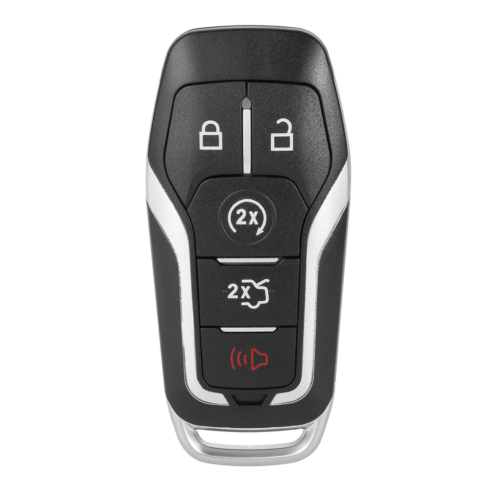 HZ-MONSTAR Ersatz für 5-Tasten-Smart-Schlüssel für Annäherungs-Fernbedienung, schlüsselloser Entry Remote Fob, kompatibel mit Ford M3N-A2C31243300 von HZ-MONSTAR