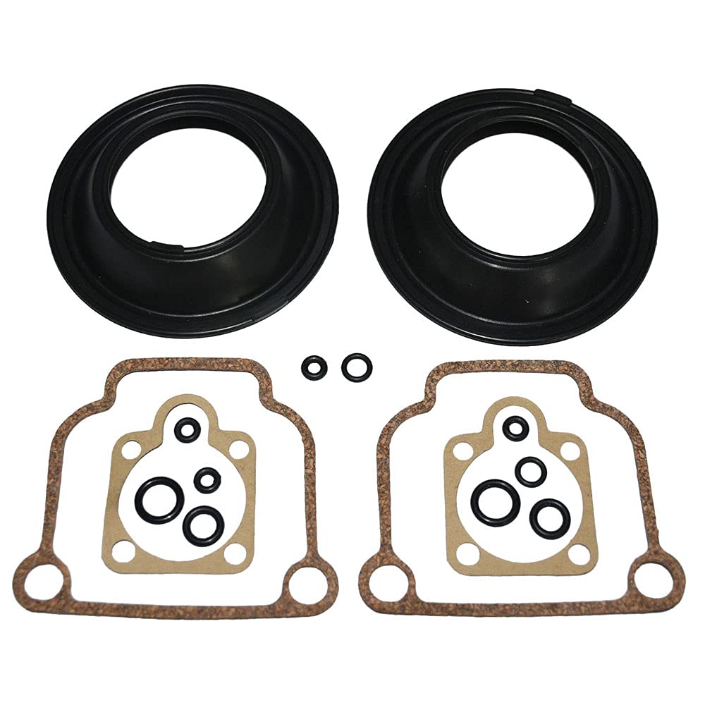 Vergaser-Reparatur-Kit für BMW Bing CV 32mm Carb Airhead R65 R75 R80 R80 R80 R100 CARB Motorrad Zubehör Ersatzteile (Color : Rebuild Kit R166) von HZLXF1