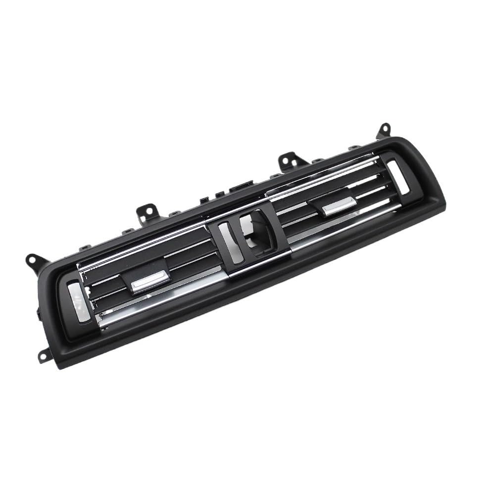 HZSMYXGS A/C Entlüftung Kompatibel mit 5 Series für F10 F11 520 525 528 535 2010–2017 64229166885 64229209136 Armaturenbrett, zentrale Klimaanlage, Lüftungsgitter(Model B-Chorme) von HZSMYXGS