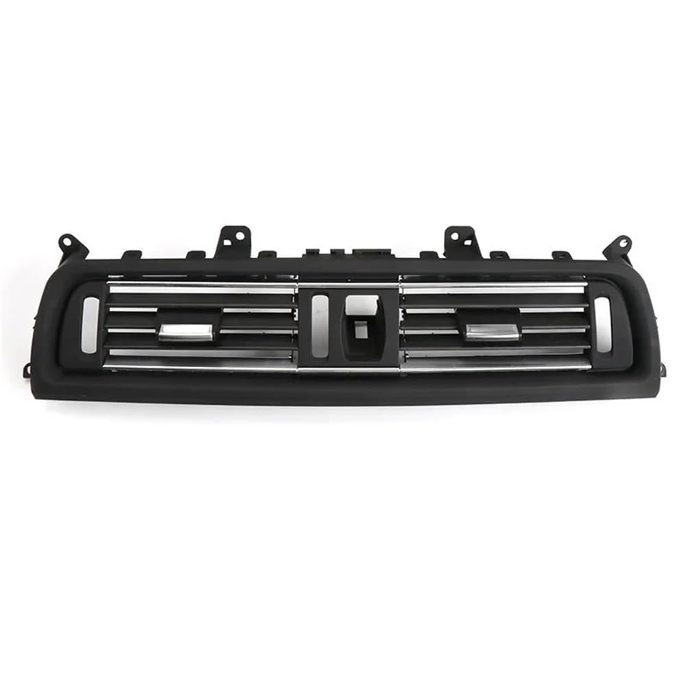 HZSMYXGS A/C Entlüftung Kompatibel mit 5 Series für F10 F11 F18 520i 523i 525i 528i 535i 2010–2017 64229166885 Frontkonsolengrill Armaturenbrett-Klimaanlagenentlüftung(Chrome) von HZSMYXGS