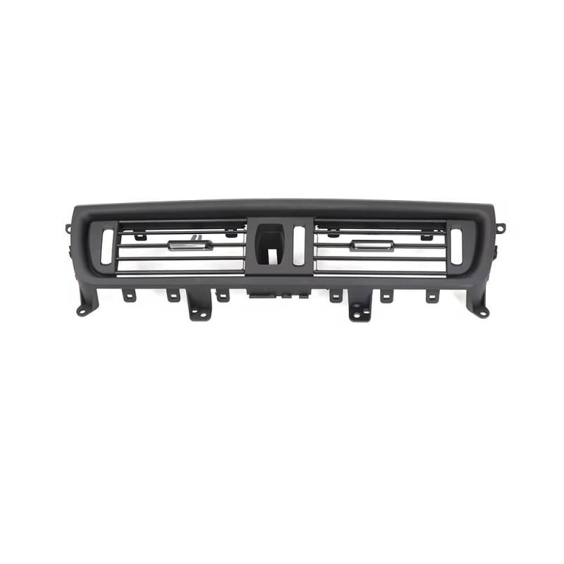 HZSMYXGS A/C Entlüftung Kompatibel mit 5 Series für F10 F18 520 523 525 528 530 535 2010–2016, LHD, RHD, vorderer Konsolengrill, Armaturenbrett, Klimaanlagen-Entlüftung(Without Chrome Plate) von HZSMYXGS