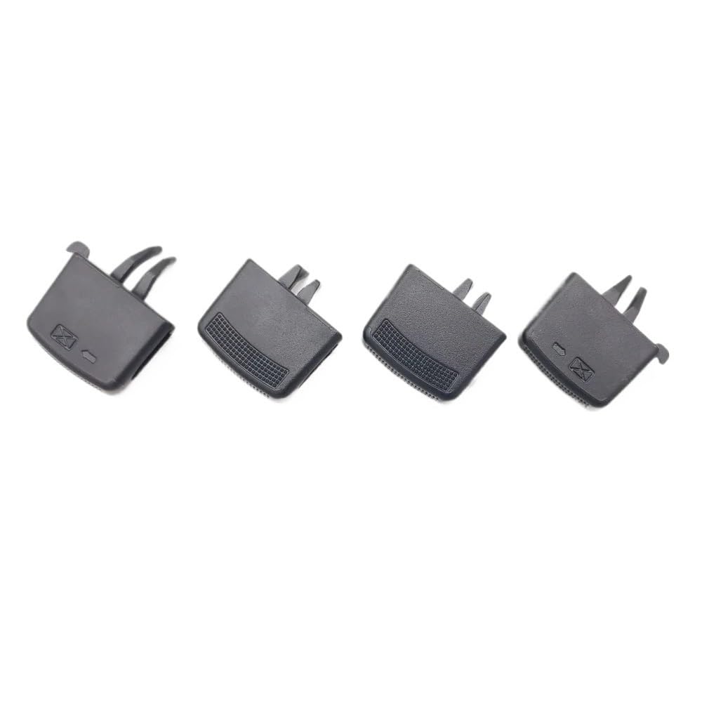 HZSMYXGS A/C Entlüftung Kompatibel mit Hyundai für Verna für Solaris 2010–2016 Auto-Luftauslass-Karten-Clips vordere Klimaanlage verstellbare Scheiben-Clips(1 Set 4 Pcs) von HZSMYXGS