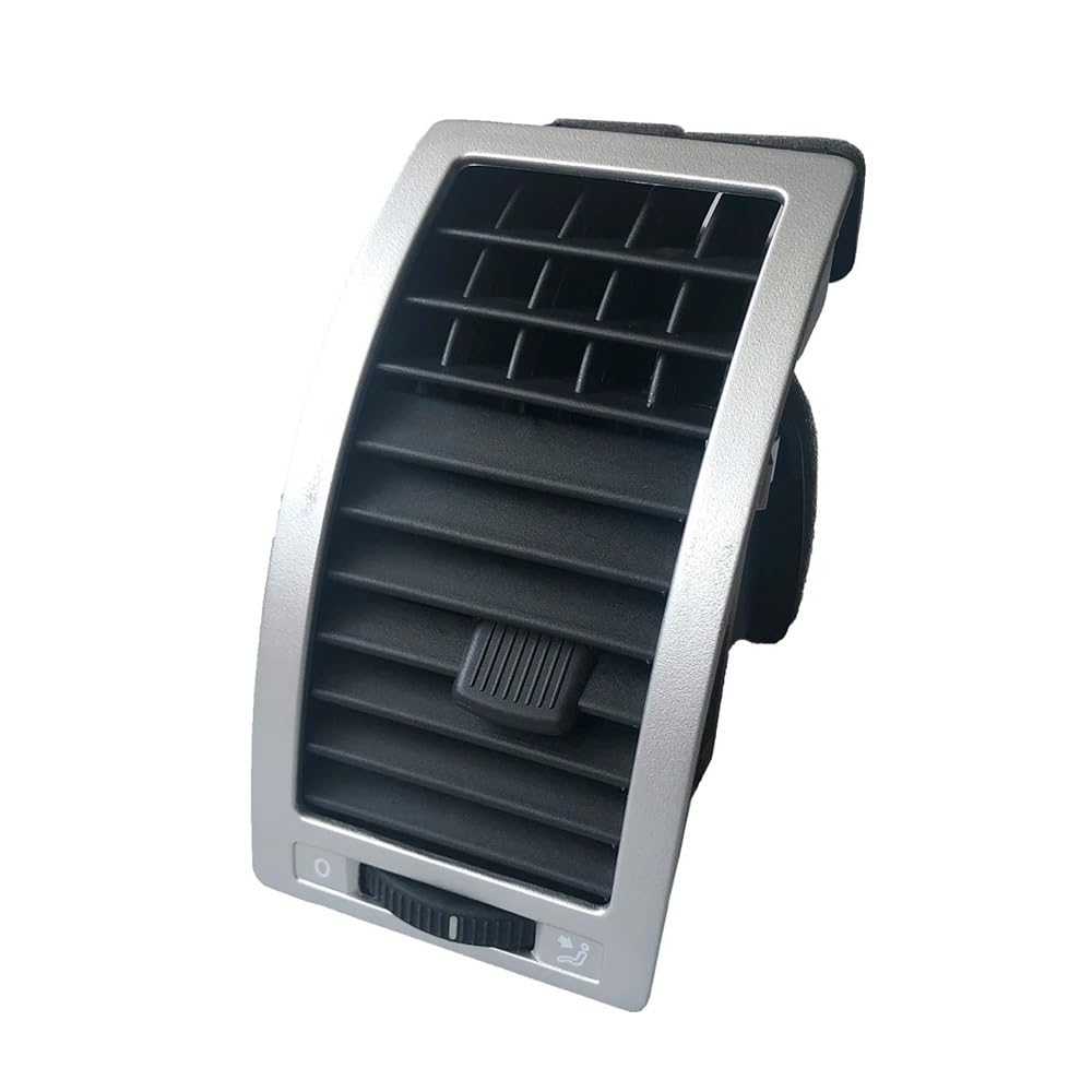 HZSMYXGS A/C Entlüftung Kompatibel mit VW für Polo 2002–2011 vorne Links Armaturenbrett-Grill AC Air Cool Heat Outlet Vent 6Q0 819 703 6Q0819703(Bright Silver) von HZSMYXGS