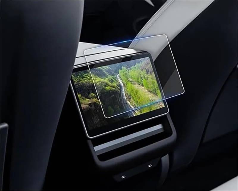 HZSMYXGS Auto Displayschutzfolie Kompatibel Mit Tesla Für Model 3 2024 Displayschutzfolie Aus Gehärtetem Glas Für Die Rückseite des Center Control-Bildschirms(Rear) von HZSMYXGS