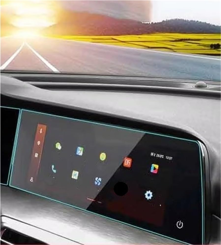 HZSMYXGS Auto Displayschutzfolie Kompatibel mit Changan für CS35 für Plus 2021 2022, Auto-GPS-Navigation, LCD-Bildschirm, gehärtetes Glas, Schutzfolie von HZSMYXGS