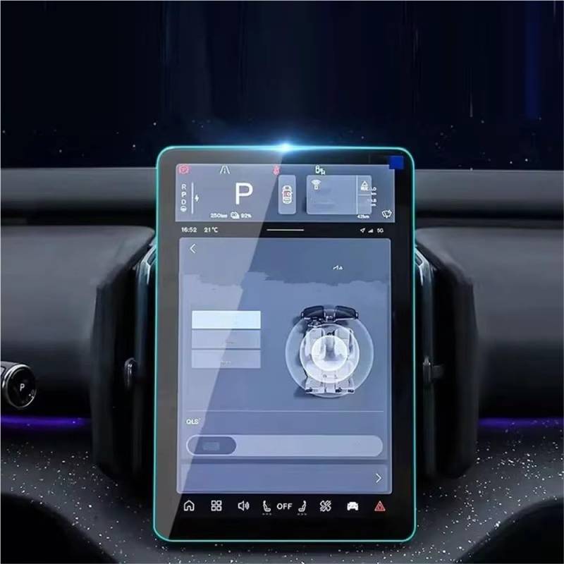 HZSMYXGS Auto Displayschutzfolie Kompatibel mit Volvo für EX30 2024 2025 12,3 Zoll Auto GPS Radio Navigation Displayfolie Displayschutzfolie aus gehärtetem Glas von HZSMYXGS