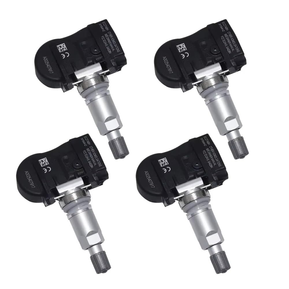 HZSMYXGS Autoreifendrucksensor Kompatibel Mit Benz Für CL550 2007–2011 Für CL600 2007–2009 Reifendruckkontrollsensor TPMS A0025407917(4 PCS) von HZSMYXGS